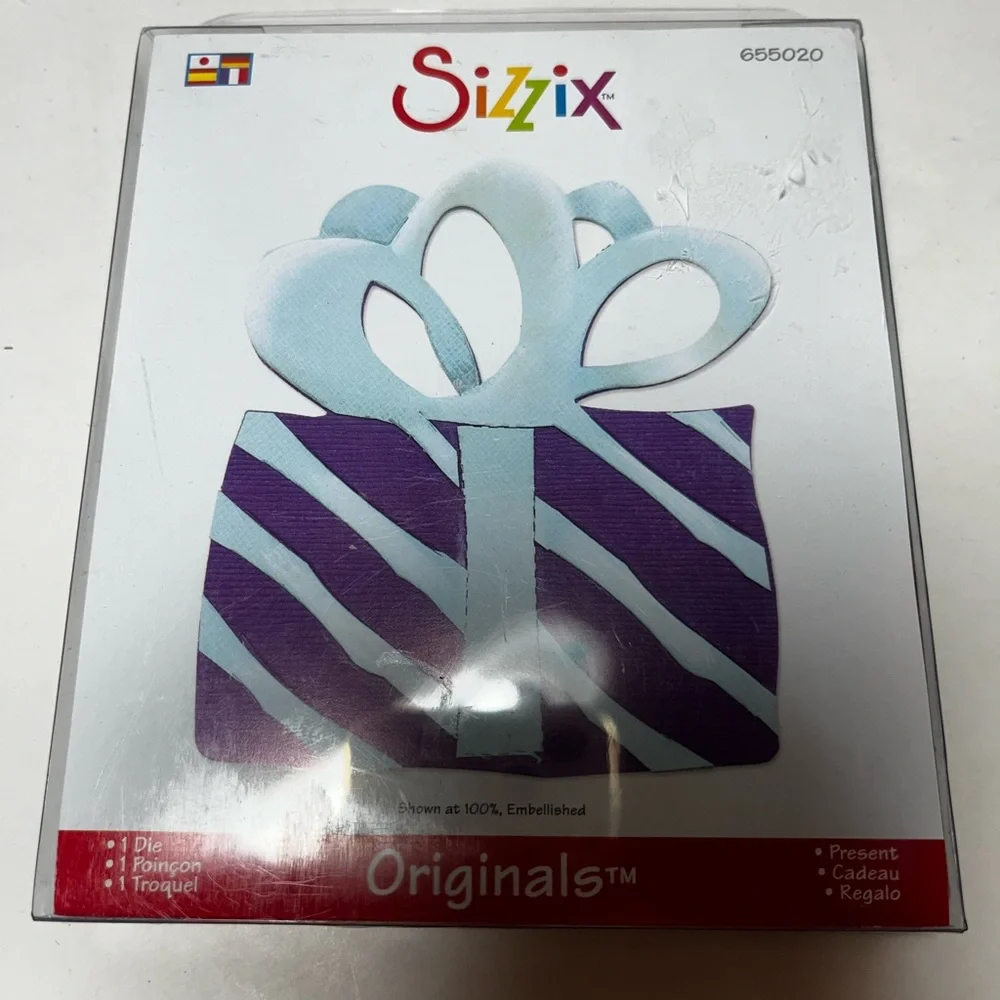 Sizzix originals - frame, flower and large flower